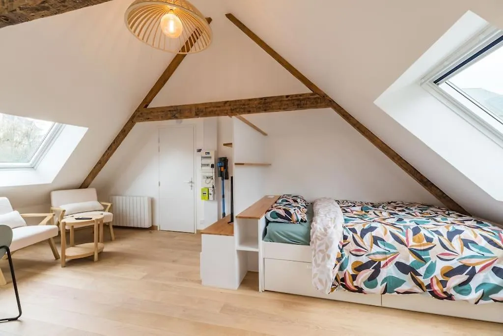 Studio Elegant Au Coeur Lannion France